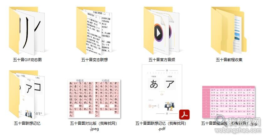 重点解决学日语五十音记不住发音不准的资源合集下载