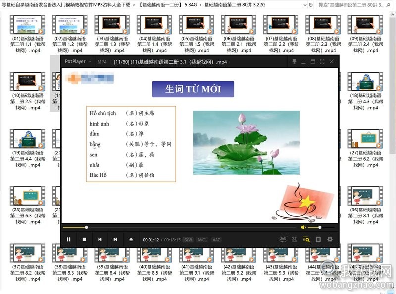零基础自学越南语发音语法入门视频教程软件MP3资料大全下载