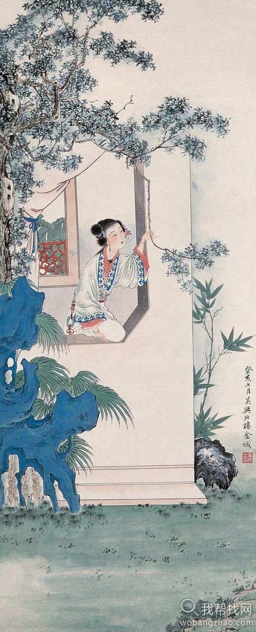 【极品资源】两千幅中国古代国画宫廷侍女图片合集