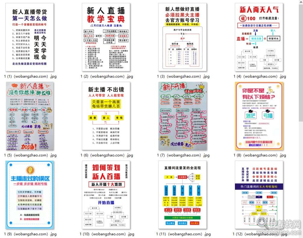 抖音直播带货大神级经验技巧思维逻辑图片教程合集